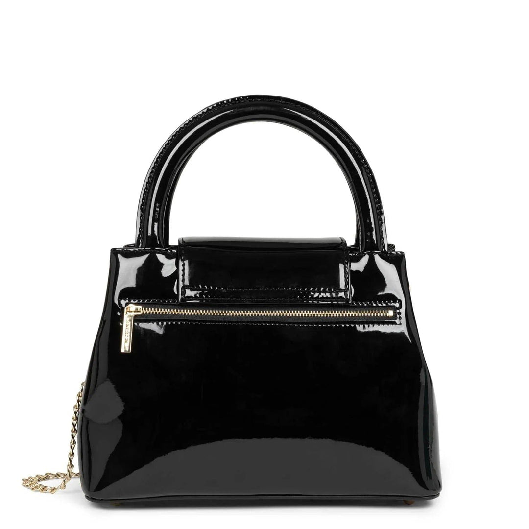 Sac Lancaster Carla Vernis 480-019 - Sac Lancaster Carla Vernis 480-019 - Noir - Vernis Melisac -Reims