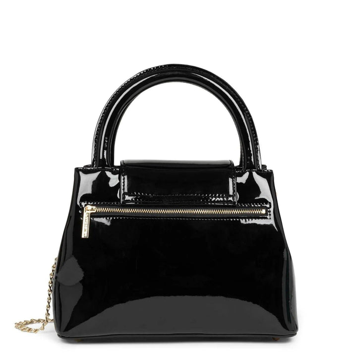 Sac Lancaster Carla Vernis 480-019 - Sac Lancaster Carla Vernis 480-019 - Noir - Vernis Melisac -Reims