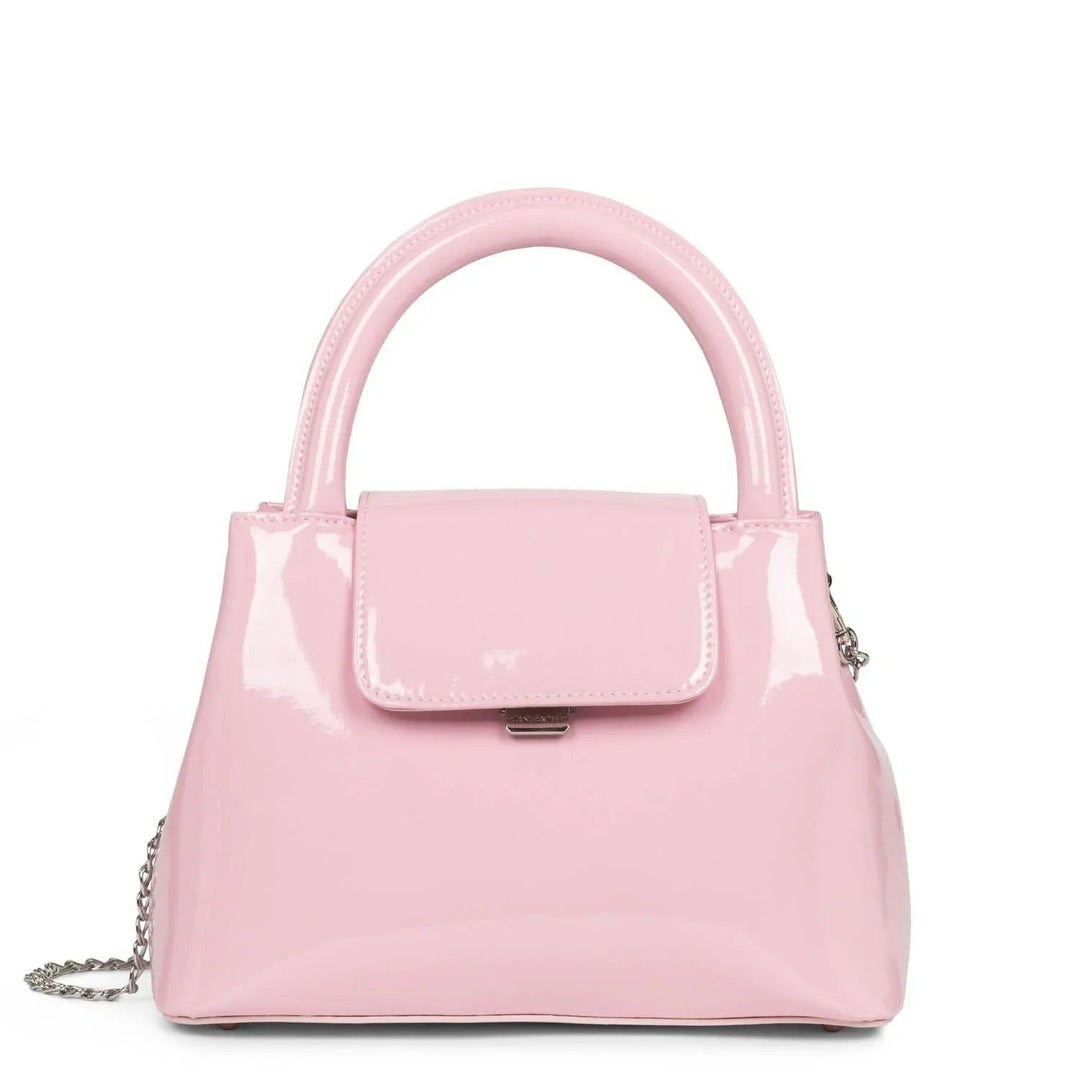 Sac Lancaster Carla Vernis 480-019 - Sac Lancaster Carla Vernis 480-019 - Rose - Vernis Melisac -Reims