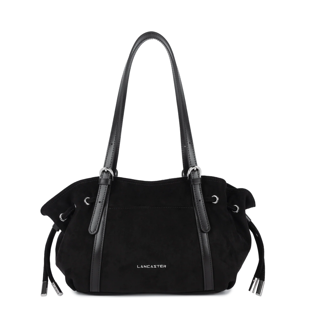 Sac à main en velours noir Lancaster 518-096