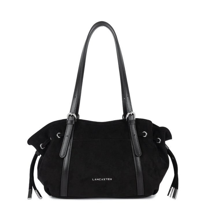 Sac à main en velours noir Lancaster 518-096