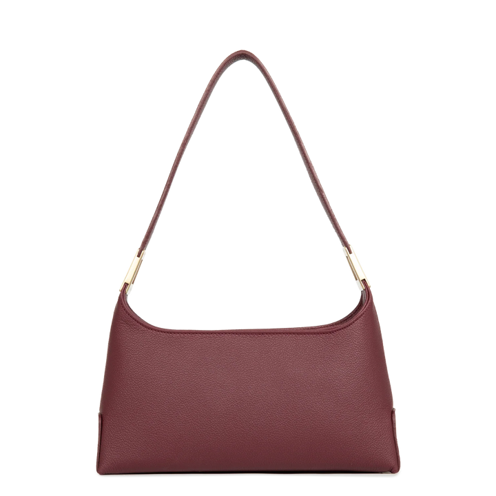 Sac à main en cuir bordeaux Lancaster Lychee Ace 422-039 