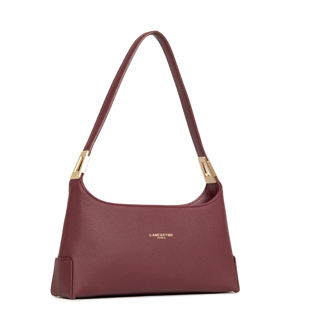 Sac à main en cuir bordeaux Lancaster Lychee Ace 422-039 