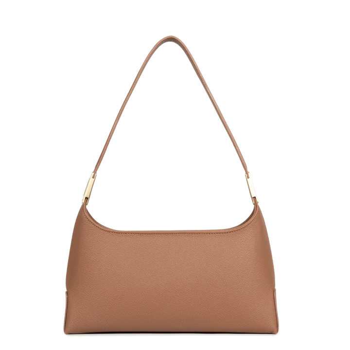 Sac à main en cuir marron Lancaster Lychee Ace 422-039 