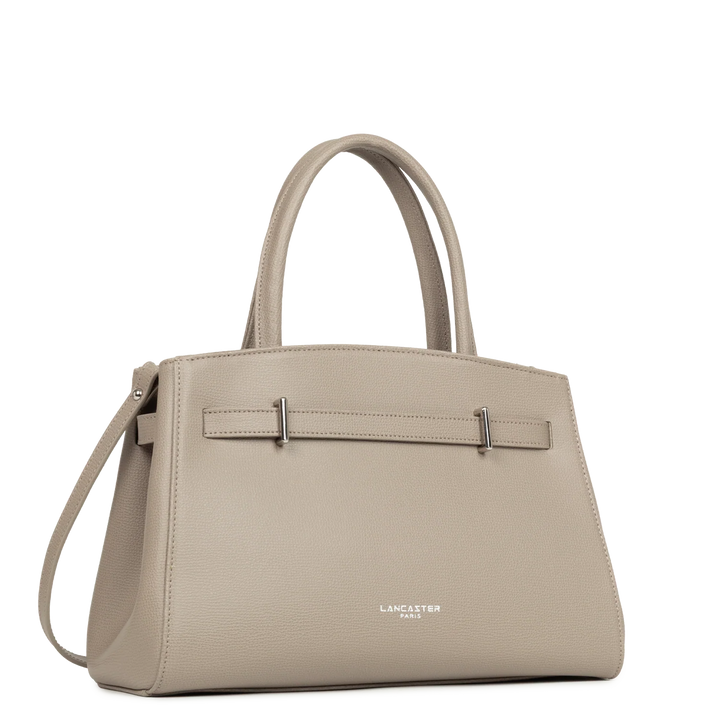 Sac à main en cuir beige Lancaster Sierra FR 433-011 pour femmes