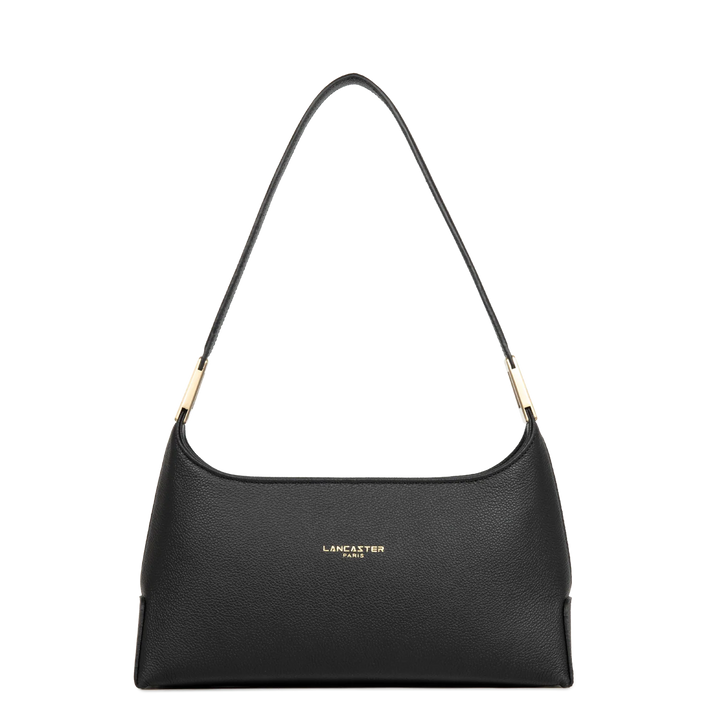 Sac à main en cuir noir Lancaster Lychee Ace 422-039 
