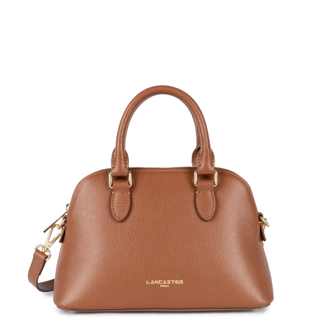 Sac à main demi lune en cuir camel Sierra Jia Lancaster 538-002