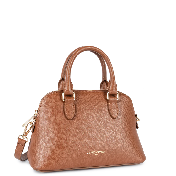 Sac à main demi lune en cuir camel Sierra Jia Lancaster 538-002