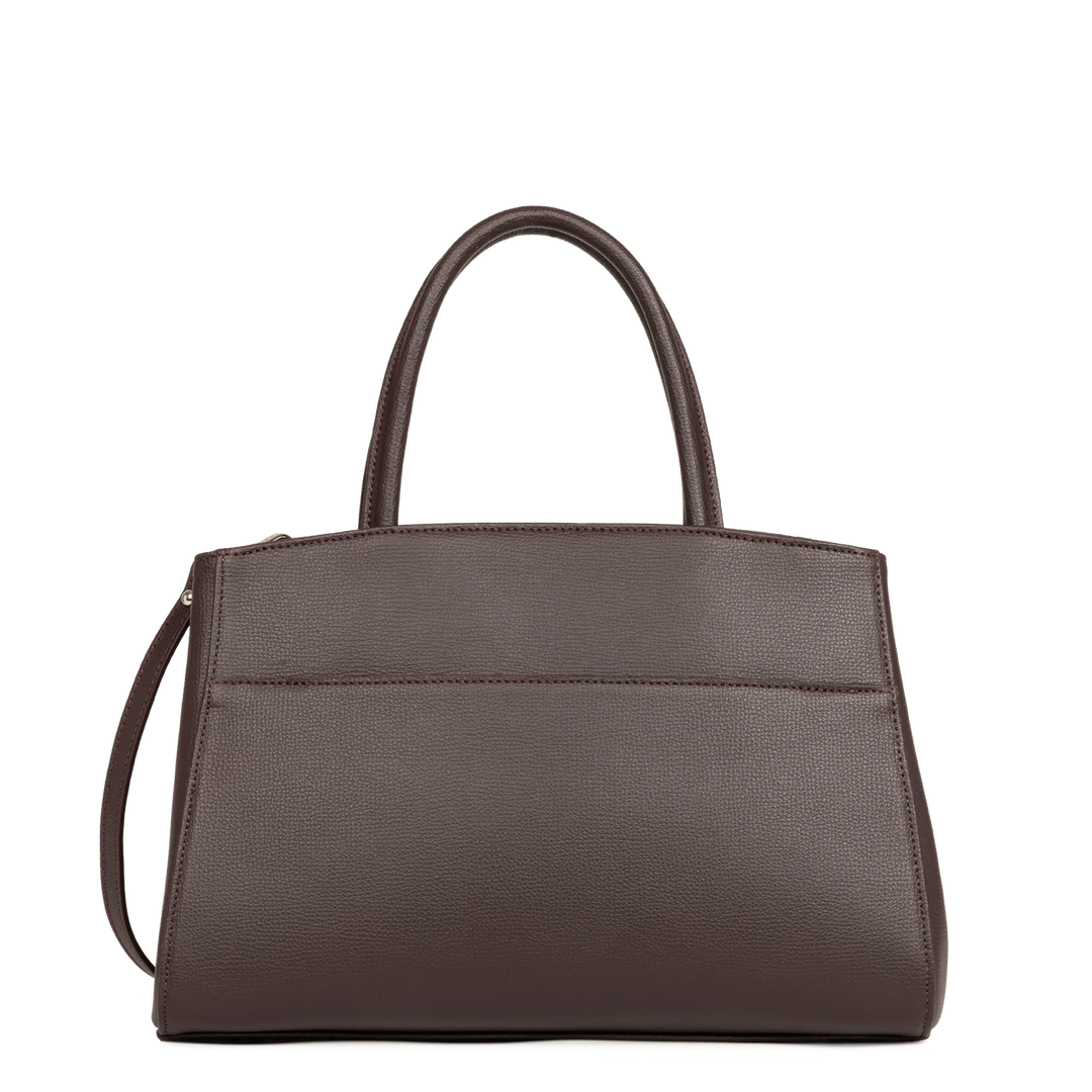 Sac à main en cuir noir Lancaster Sierra FR 433-011 pour femmes