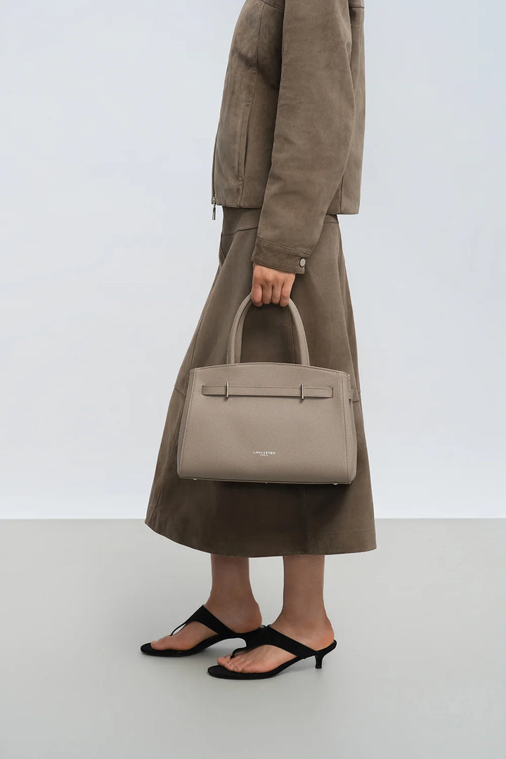 Sac à main en cuir noir Lancaster Sierra FR 433-011 pour femmes