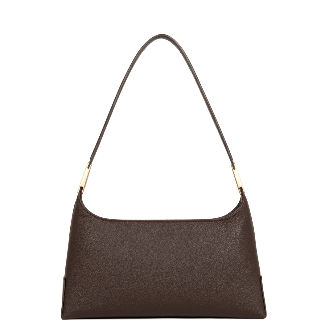 Sac à main en cuir marron Lancaster Lychee Ace 422-039 