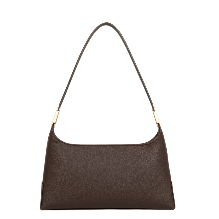 Sac à main en cuir marron Lancaster Lychee Ace 422-039 