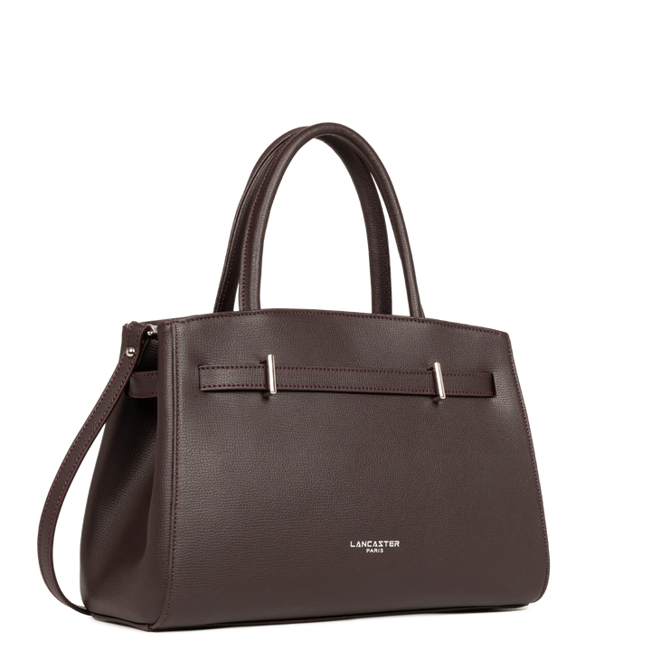 Sac à main en cuir noir Lancaster Sierra FR 433-011 pour femmes