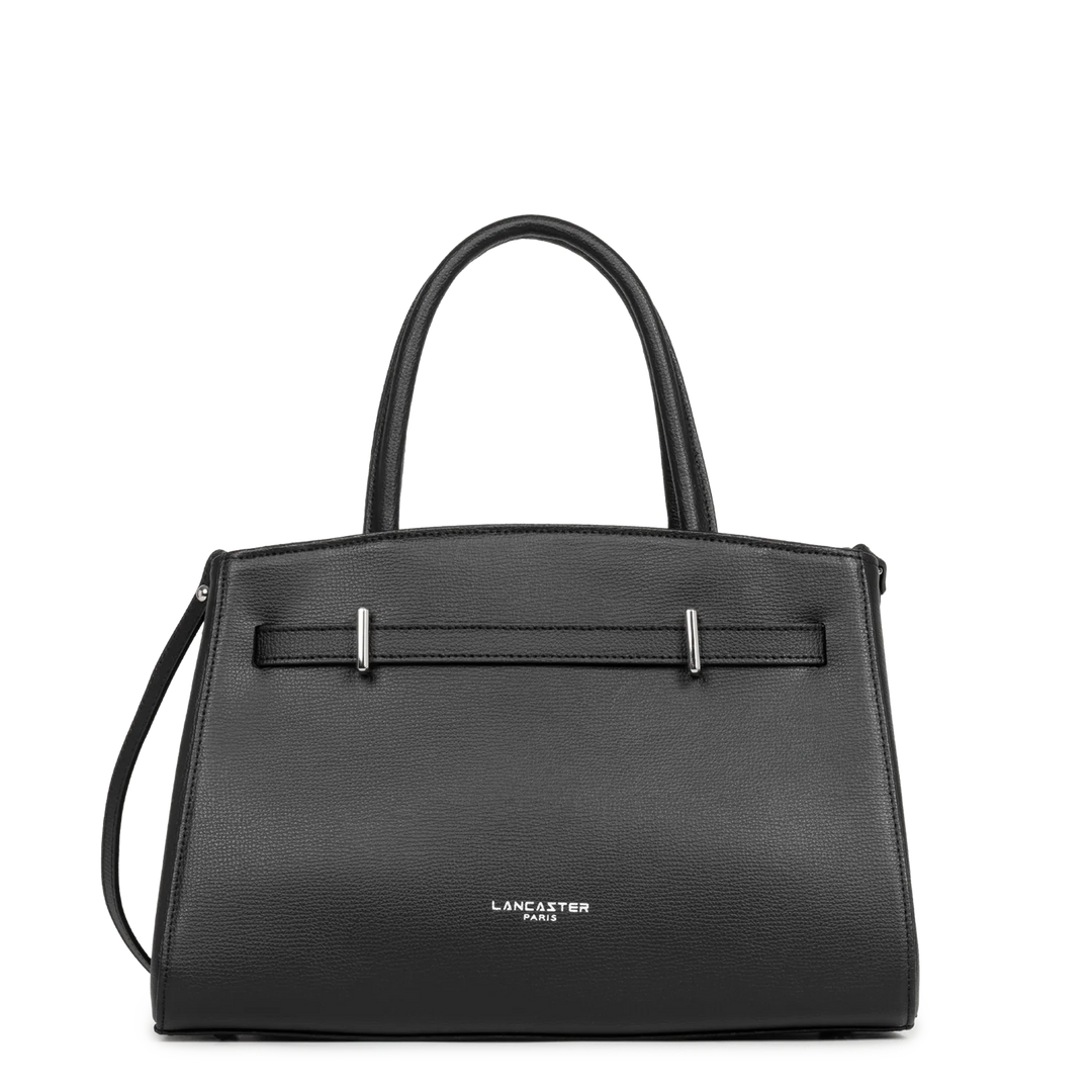Sac à main en cuir noir Lancaster Sierra FR 433-011 pour femmes