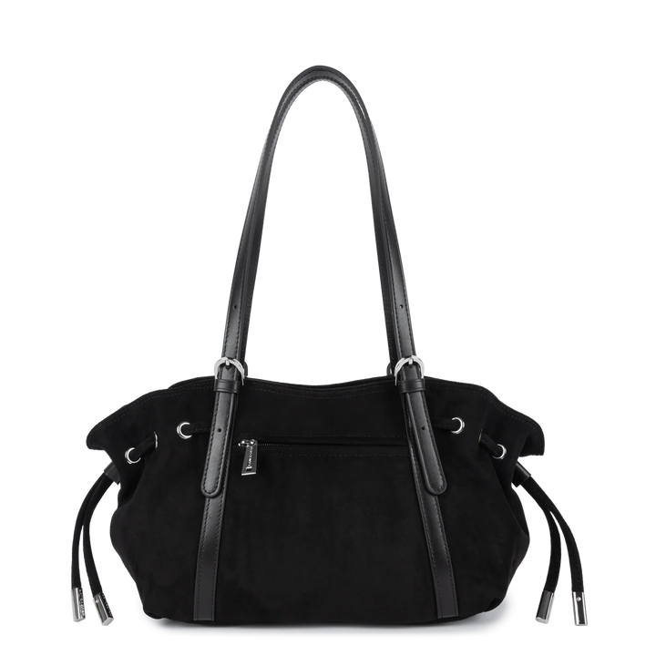 Sac à main en velours noir Lancaster 518-096