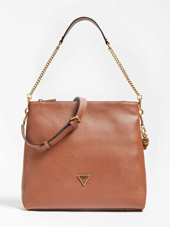 Sac porté épaule Guess Destiny Hobo - Sac porté épaule Guess Destiny Hobo - Cognac Melisac -Reims