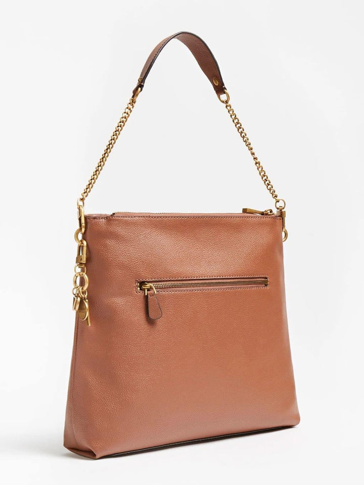 Sac porté épaule Guess Destiny Hobo - Sac porté épaule Guess Destiny Hobo - Cognac Melisac -Reims