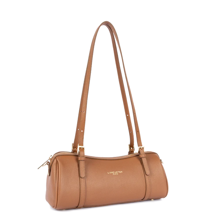 Sac rectangle long en cuir camel Milano Ana Lancaster 547-113