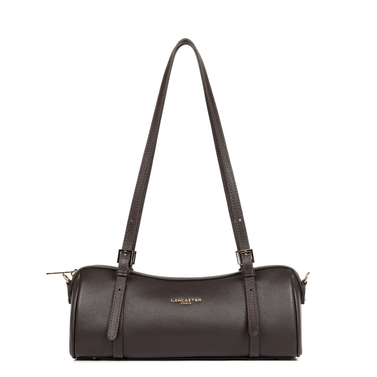Sac rectangle long en cuir marron Milano Ana Lancaster 547-113