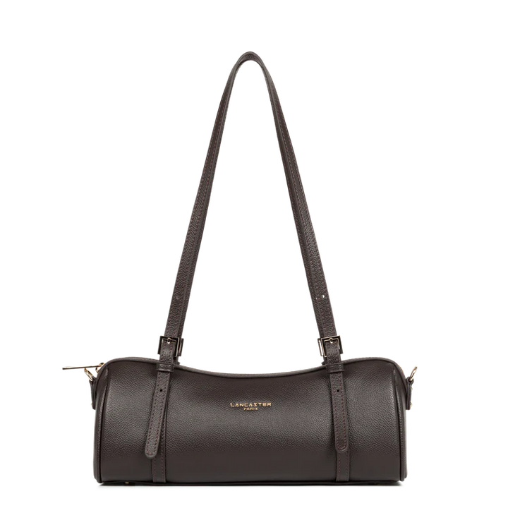 Sac rectangle long en cuir marron Milano Ana Lancaster 547-113