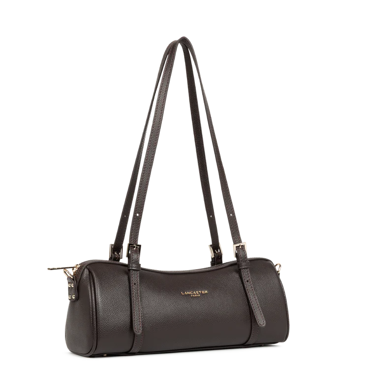 Sac rectangle long en cuir marron Milano Ana Lancaster 547-113