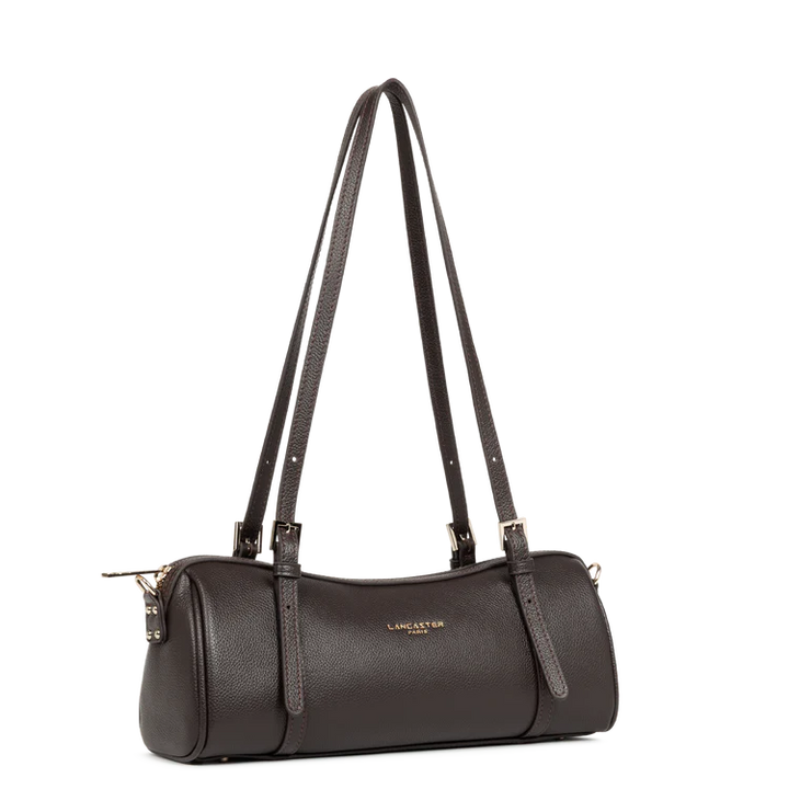 Sac rectangle long en cuir marron Milano Ana Lancaster 547-113