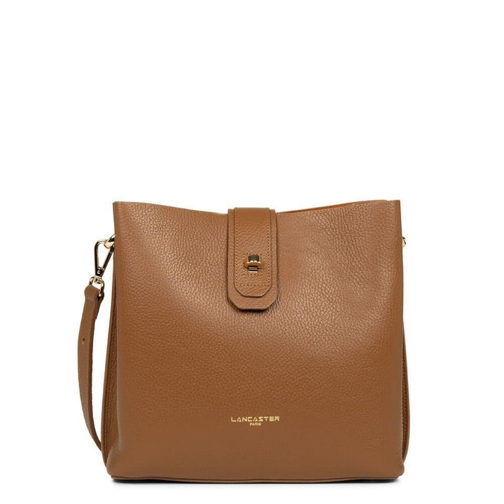 Sac seau Lancaster Foulonne Double 470-44 - Sac seau Lancaster Foulonne Double 470-44 - Camel/Orange Melisac -Reims