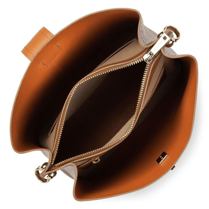 Sac seau Lancaster Foulonne Double 470-44 - Sac seau Lancaster Foulonne Double 470-44 - Camel/Orange Melisac -Reims