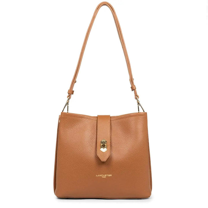 Sac seau Lancaster Top Double 470-62 - Sac seau Lancaster Top Double 470-62 - Camel/Orange Melisac -Reims