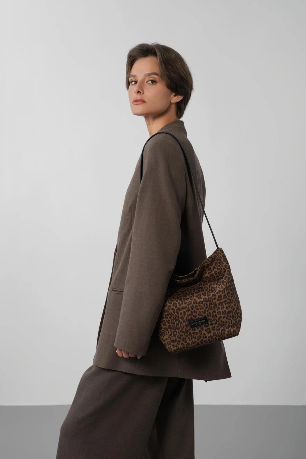 Sac seau jungle imprimé léopard Lancaster 518-095