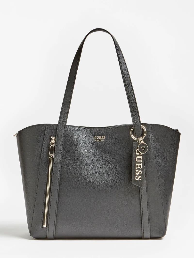 Sac Shopping Guess Naya Trap Tote - Sac Shopping Guess Naya Trap Tote - Black Melisac -Reims