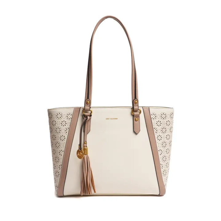 Sac Shopping Mac Alyster "Songeuse" - Sac Shopping Mac Alyster "Songeuse" - Beige Melisac -Reims