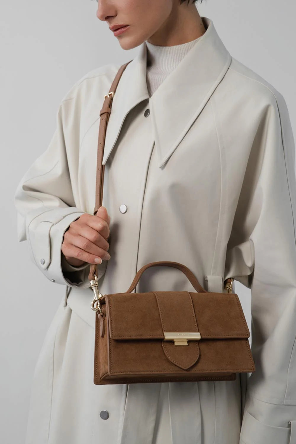 Sac trotteur en velours Ily Lancaster 530-010