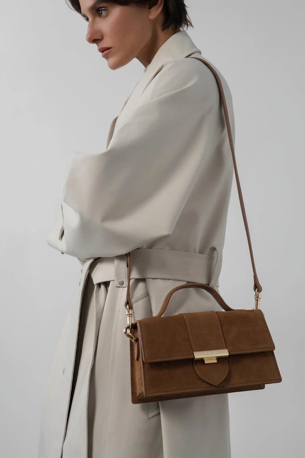 Sac trotteur en velours Ily Lancaster 530-010