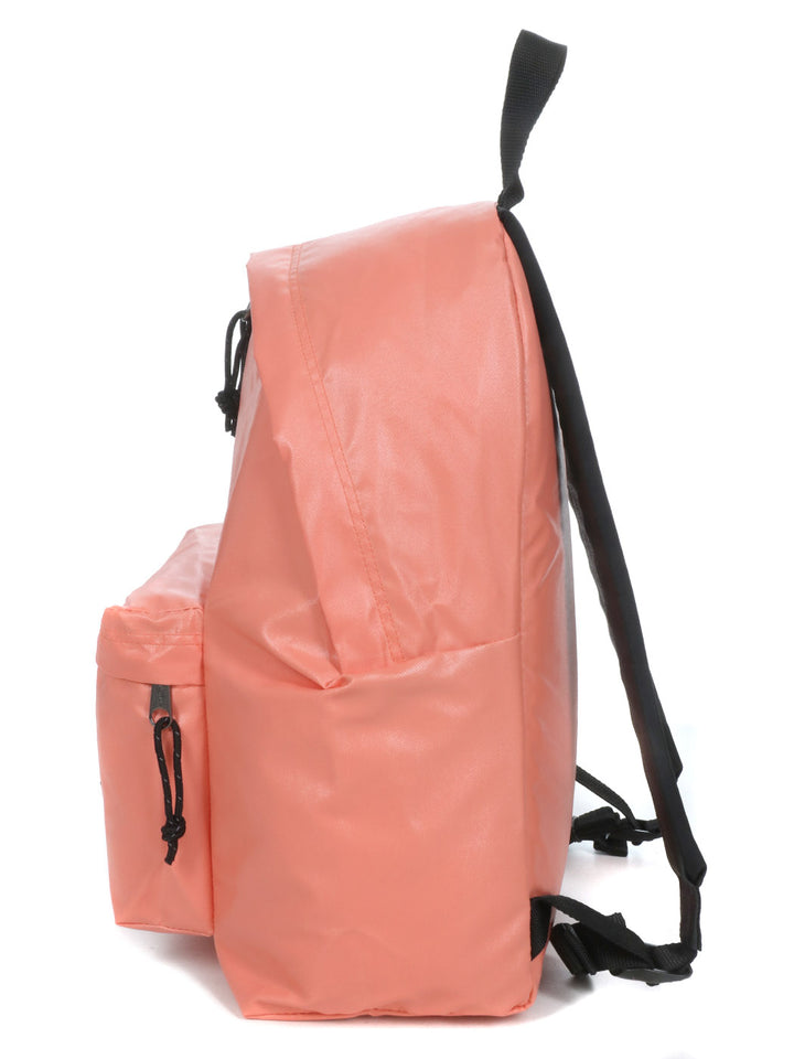 Sac à dos Padded Pak'r Glossy Peach corail brillant pour filles au collège Eastpak