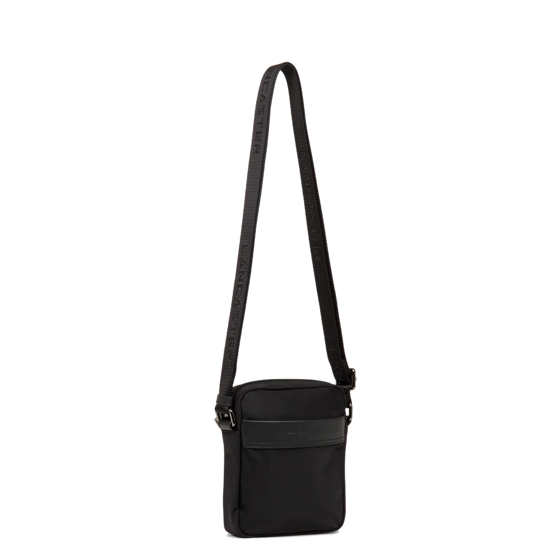 Saccoche noir en cuir Lancaster 304-01 pour hommes 
