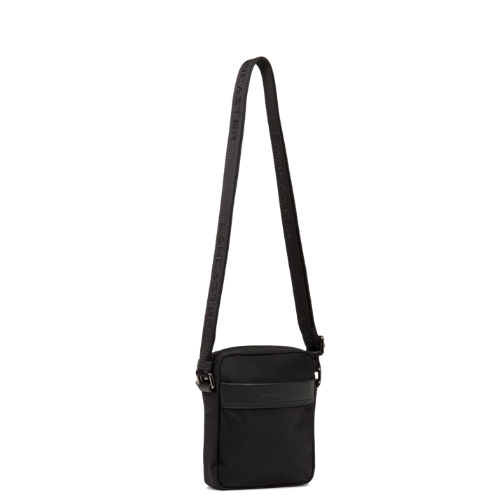 Saccoche noir en cuir Lancaster 304-01 pour hommes 