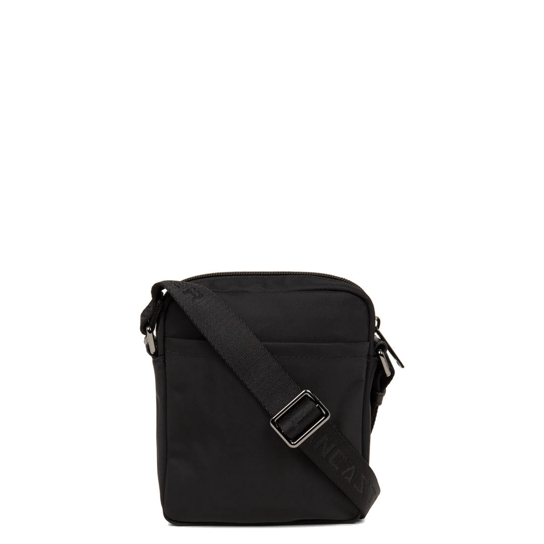 Sacoche noir en cuir Lancaster 304-01 pour hommes 