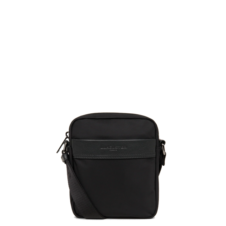 Sacoche noir en cuir Lancaster 304-01 pour hommes 