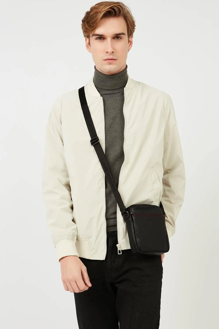 Sacoche en cuir Lancaster 320-24 pour hommes