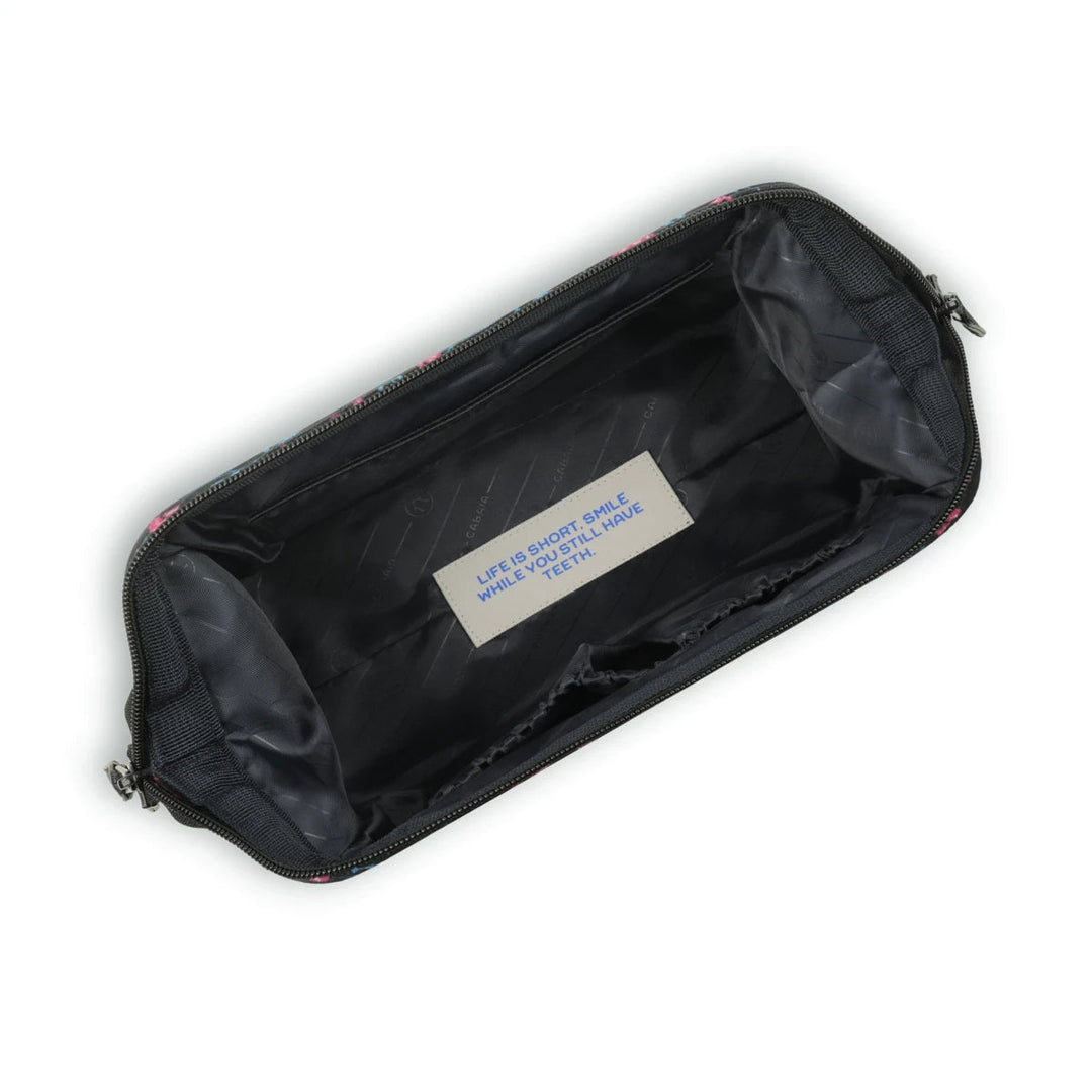 Trousse de toilette fleurie Surabaya Cabaia