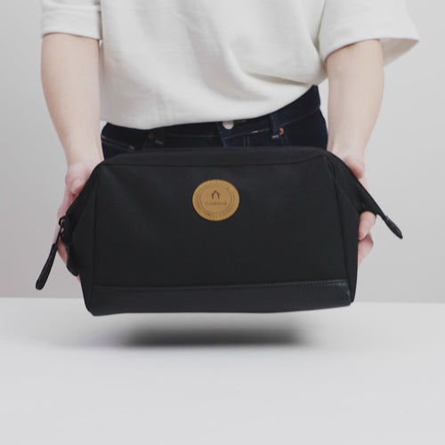 Trousse de toilette noir Cabaia Chelsea