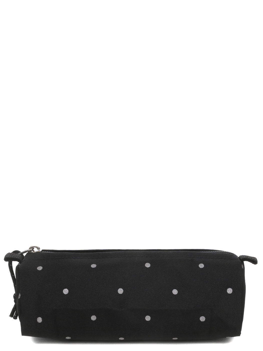Trousse scolaire noire à pois argenté Dots Silver Black Eatspak